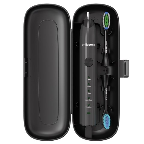 Szczoteczka Soniczna Smilesonic Ex Black 5 Trybów, 60 Dni Bez Ładowania