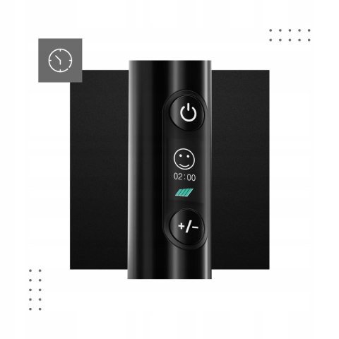 Szczoteczka Soniczna Vertenz Crystal 30 Lcd 5 Trybów 38 Dni Bez Ładowania