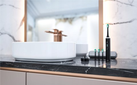Szczoteczka Soniczna Vertenz Crystal 30 Lcd 5 Trybów 38 Dni Bez Ładowania