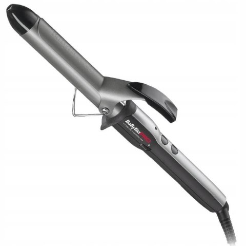 Babyliss Pro Lokówka Tytan-Turmalinowa 25Mm Jonizacja Klips Stojak 30 Temp