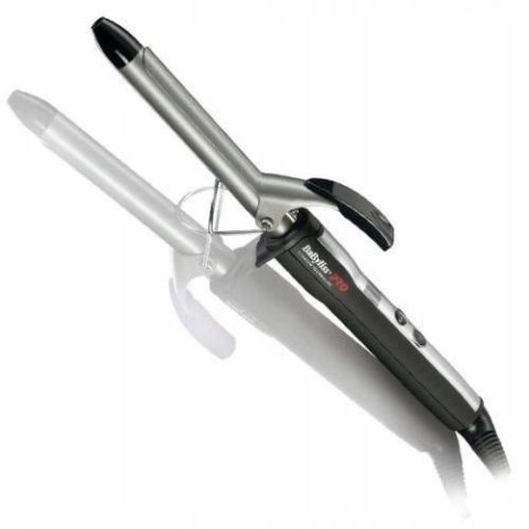 Babyliss Pro Lokówka Tytan-Turmalinowa 25Mm Jonizacja Klips Stojak 30 Temp