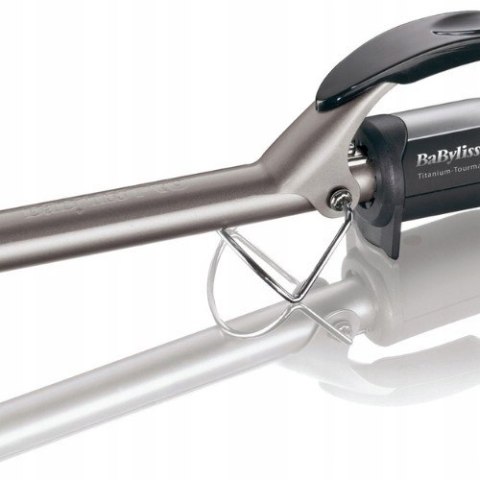 Babyliss Pro Lokówka Tytan-Turmalinowa 25Mm Jonizacja Klips Stojak 30 Temp