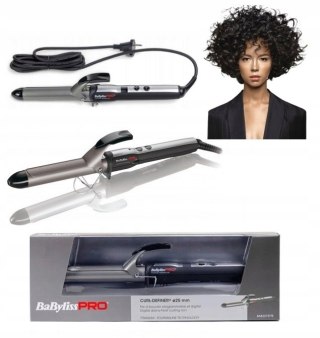Babyliss Pro Lokówka Tytanowa 25Mm Z 11 Temp Cyfrowy Wyświetlacz Jonizacja