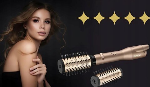 Babyliss Suszarko-Lokówka 650W Obrotowa 40/50Mm Jonizacja Big Hair Dual