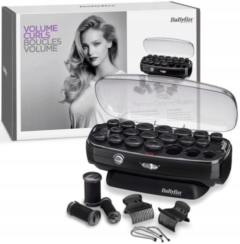 Babyliss Termoloki Rs035e 50W, 20 Wałków Ceramicznych, Jonizacja, 10 Klisek