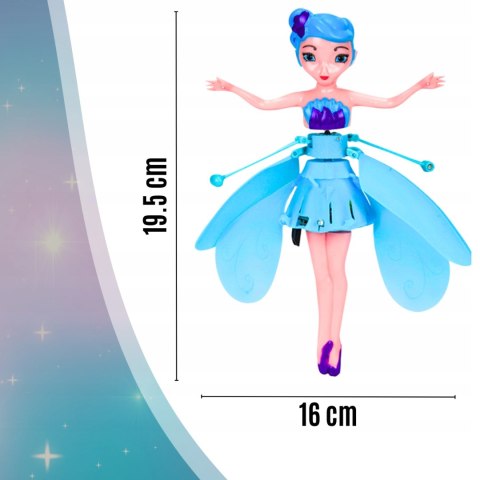 Lalka Elsa Latająca Wróżka Usb Z Czujnikiem Podczerwieni I Świetlnym Show