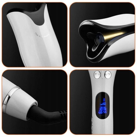 Lokówka Automatyczna Do Włosów Ceramiczna Z Lcd I Jonizacją, 360° Kabel