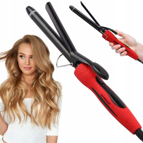 Lokówka Ceramiczna Do Włosów 19Mm 200°C 360° Kabel, Bez Nagrzewania Uchwytu