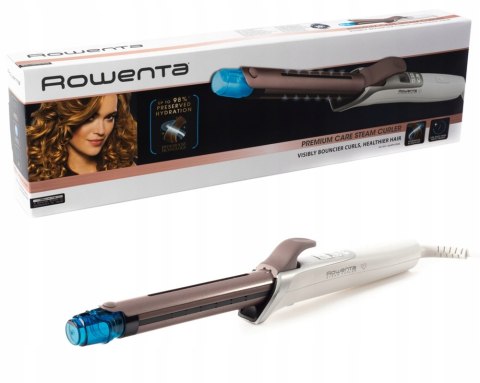 Lokówka Parowa Rowenta Cf3810f0 Premium Care 25 Mm, Hydraboost, Lcd, 8 Temp