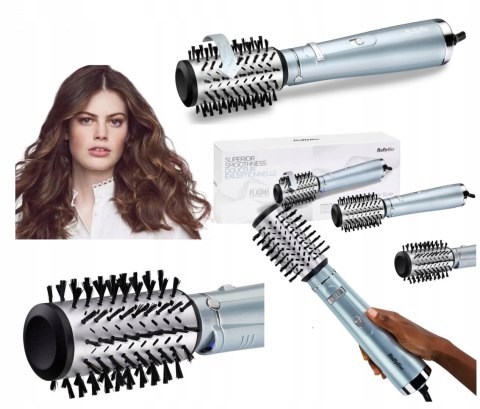 Lokówko-Suszarka Babyliss Hydro Fusion 700W Jonizacja Obrotowa Szczotka 50M