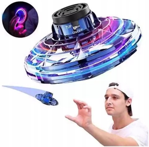 Mini Dron Led Ufo Kula Z Podczerwienią I Sterowaniem Ręką, Akumulator Usb