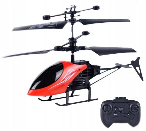 Zdalnie Sterowany Helikopter Rc Led Usb, 4 Kolory, Pilot, Akumulatorowy