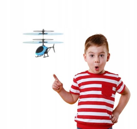 Zdalnie Sterowany Helikopter Rc Led Usb, 4 Kolory, Pilot, Akumulatorowy