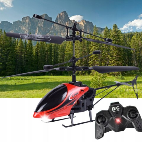 Zdalnie Sterowany Helikopter Rc Z Led I Żyroskopem, Długi Czas Lotu 75 Min