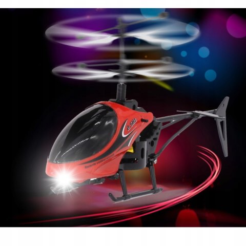Zdalnie Sterowany Helikopter Rc Z Led I Żyroskopem, Długi Czas Lotu 75 Min