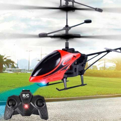 Zdalnie Sterowany Helikopter Rc Z Led I Żyroskopem, Długi Czas Lotu 75 Min