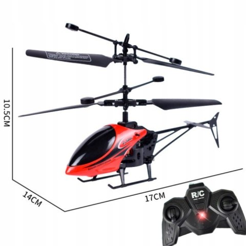 Zdalnie Sterowany Helikopter Rc Z Led I Żyroskopem, Długi Czas Lotu 75 Min