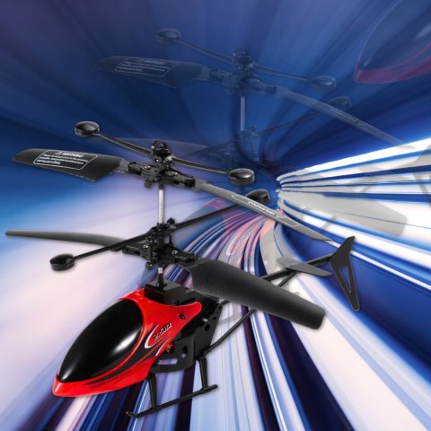 Zdalnie Sterowany Helikopter Rc Z Żyroskopem Led Dla Dzieci Początkujących