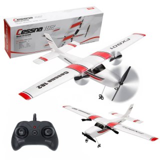 Zdalnie Sterowany Samolot Fx801 Rc Cessna 182 Motoszybowiec 120M Zasięgu