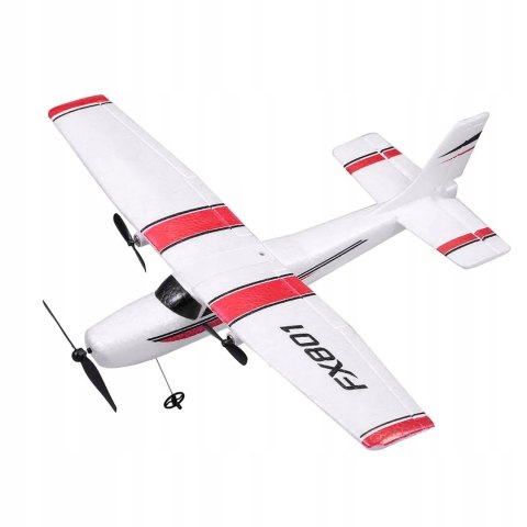 Zdalnie Sterowany Samolot Fx801 Rc Cessna 182 Motoszybowiec 120M Zasięgu