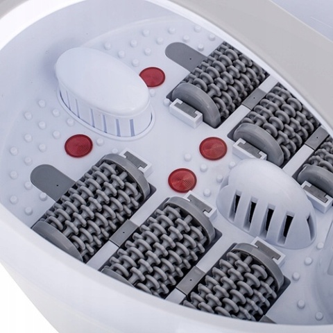 Masażer Do Stóp Wodny Podczerwieć Bąbelki Wibracje Hydromasaż