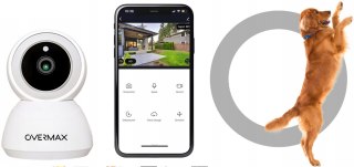 Bezprzewodowa Kamera Full Hd 3Mp Auto Tracking Obserwacja Zwierząt Do Domu