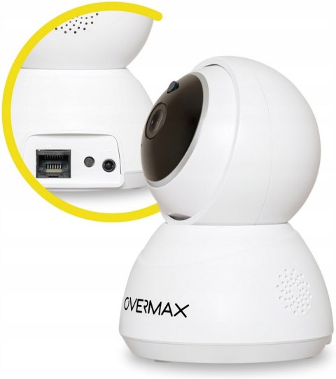 Bezprzewodowa Kamera Full Hd 3Mp Auto Tracking Obserwacja Zwierząt Do Domu