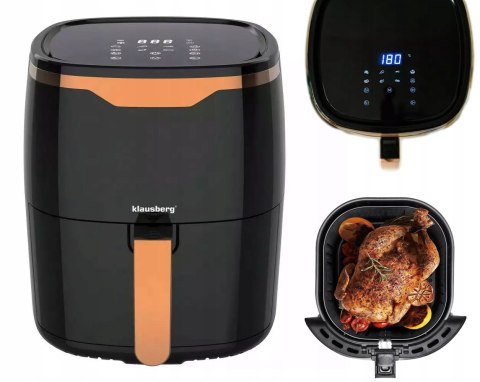 Frytkownica Beztłuszczowa 4,5L Air Fry 1400W 7 Programów I Podgrzewanie