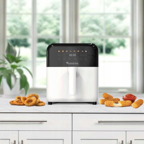 Frytkownica Beztłuszczowa 6L Air Fryer 1600W, Rapid Air, Metalowe Wnętrze