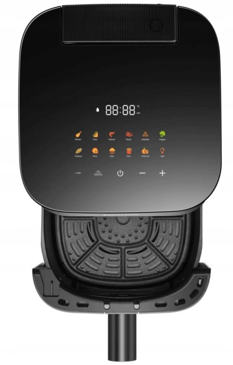 Frytkownica Beztłuszczowa Air Fryer 1450W 5L Z Okienkiem Led 360° Powietrza