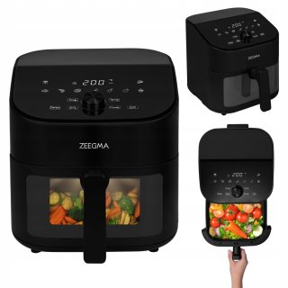 Frytkownica Beztłuszczowa Air Fryer 6,5L 1600W 10 Programów Zdrowe Smażenie