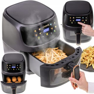 Frytkownica Beztłuszczowa Airfryer 5L 1400W 8 Programów Chrupiące Potrawy