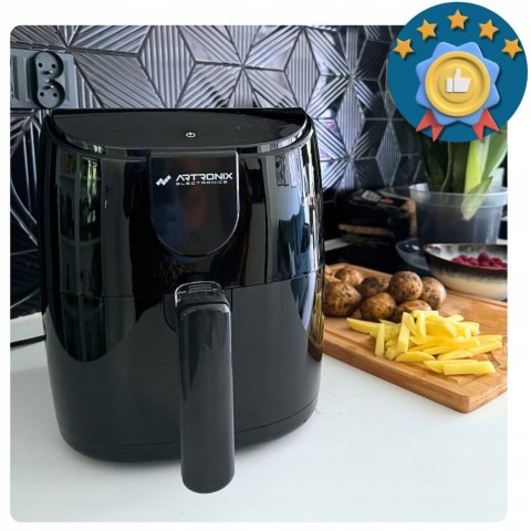 Frytkownica Beztłuszczowa Artronix 4L 8 Programów 1500W Dotykowy Panel