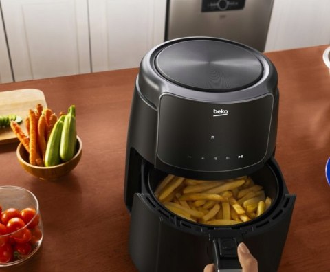 Frytkownica Beztłuszczowa Beko 1500W 3,9L 8 Auto-Programów Timer 35-200