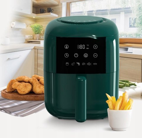 Frytkownica Beztłuszczowa Maestro Mr-755 1200W 3L Zielona - Bez Oleju