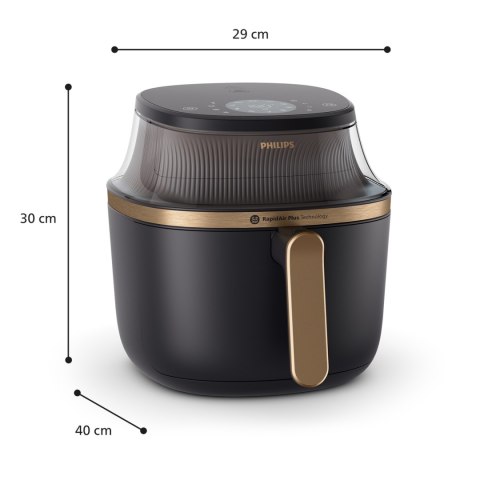 Frytkownica Beztłuszczowa Philips 4,2L Rapidair Plus 16 Funkcji Na322/00