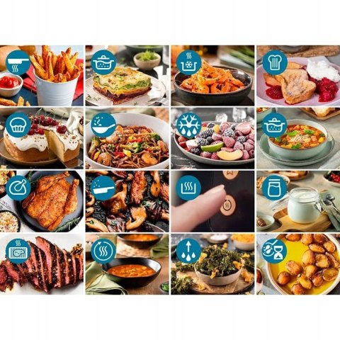 Frytkownica Beztłuszczowa Philips Airfryer 6,2L 16 Funkcji Rapid Air Plus