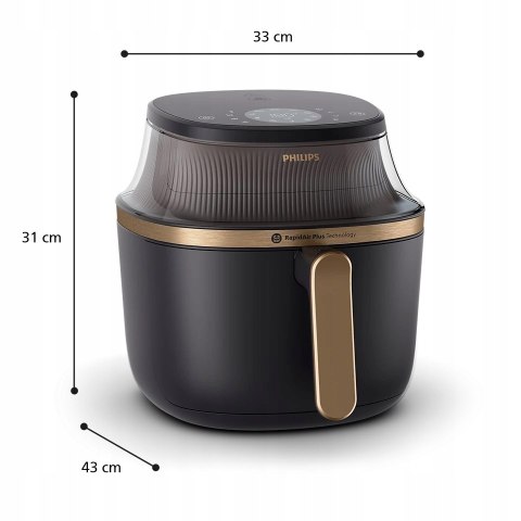 Frytkownica Beztłuszczowa Philips Airfryer 6,2L 16 Funkcji Rapid Air Plus