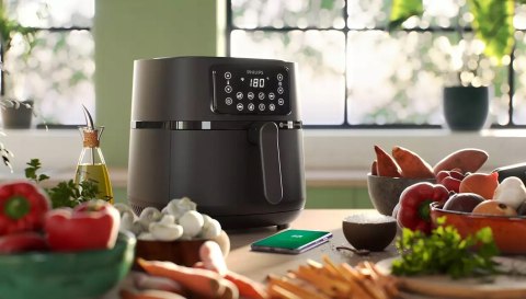 Frytkownica Beztłuszczowa Philips Airfryer Xxl 5000 16-Funkcyjna Z Nutriu