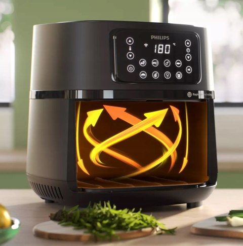 Frytkownica Beztłuszczowa Philips Airfryer Xxl 5000 16-Funkcyjna Z Nutriu