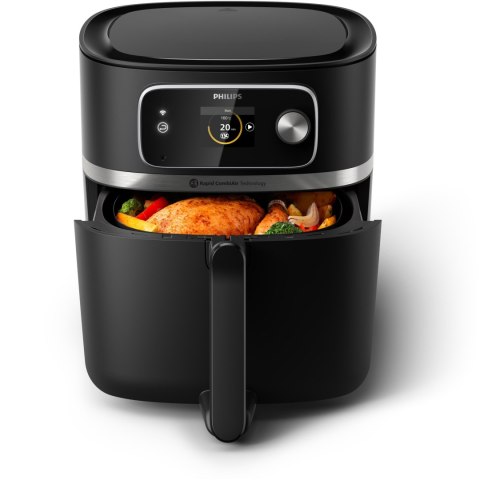 Frytkownica Beztłuszczowa Philips Ovi Hd9880/90 22 Funkcje 8,3L Z Termometrem