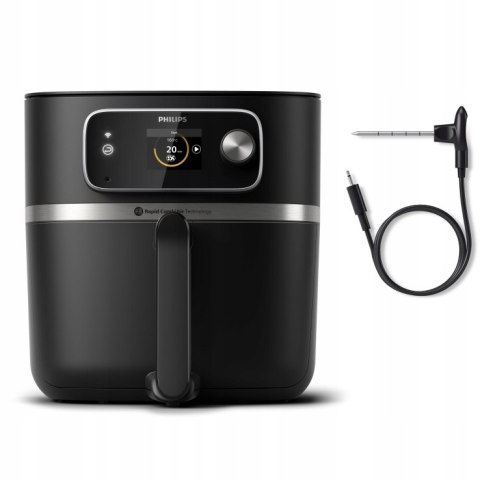 Frytkownica Beztłuszczowa Philips Ovi Smart 2.0 Hd9880/90 8,3L 22 Funkcje