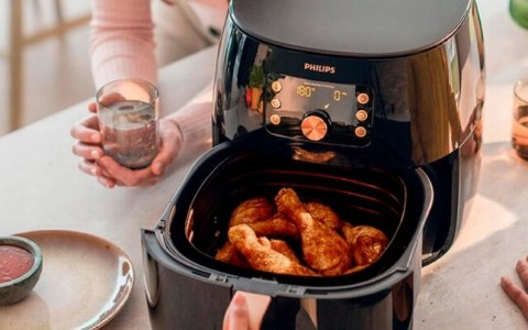 Frytkownica Beztłuszczowa Philips Ovi Smart Airfryer Xxl 2225W 7X Szybszy