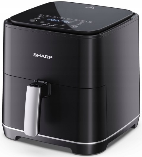 Frytkownica Beztłuszczowa Sharp Af-Gs552ae-B 8 Auto Programów, 80-200°C