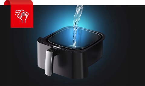 Frytkownica Beztłuszczowa Sharp Af-Gs552ae-B 8 Auto Programów, 80-200°C