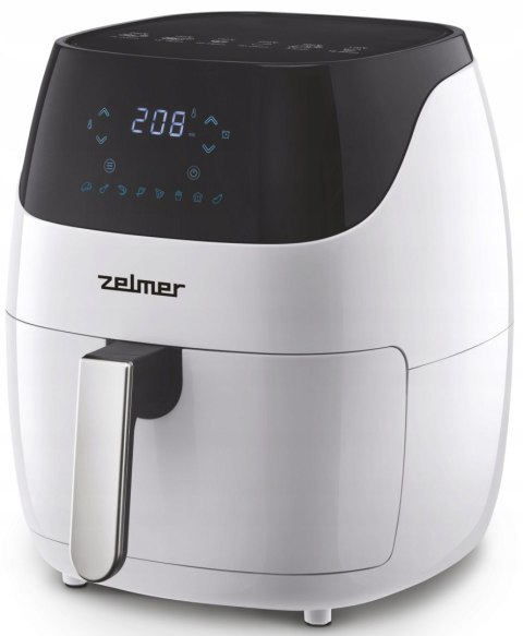 Frytkownica Beztłuszczowa Zelmer Zaf5501w 5L 1500W 8 Programów Dotyk Panel