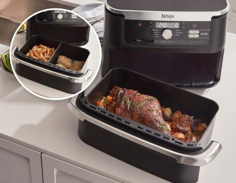 Frytkownica Ninja Foodi Max Dual Zone 10,4L 2470W - Beztłuszczowe Smażenie