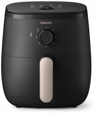 Frytownica Philips Czarna Ovi 3,7L 12 Programów Rapidair Beztłuszczowa