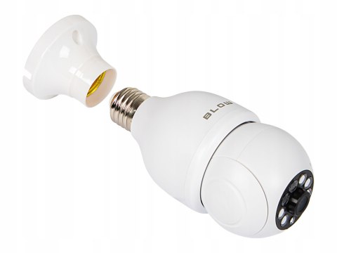 Kamera Ip Wifi 3Mp Ptz Z Audio I Żarówką Gwint E27 - Monitoring Wnętrzny