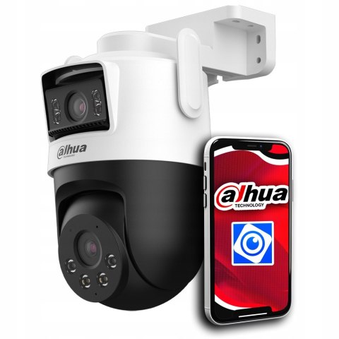 Kamera Obrotowa Zewnętrzna Ip Wifi 5Mpx+5Mpx Dual 3K Ai I Auto Tracking